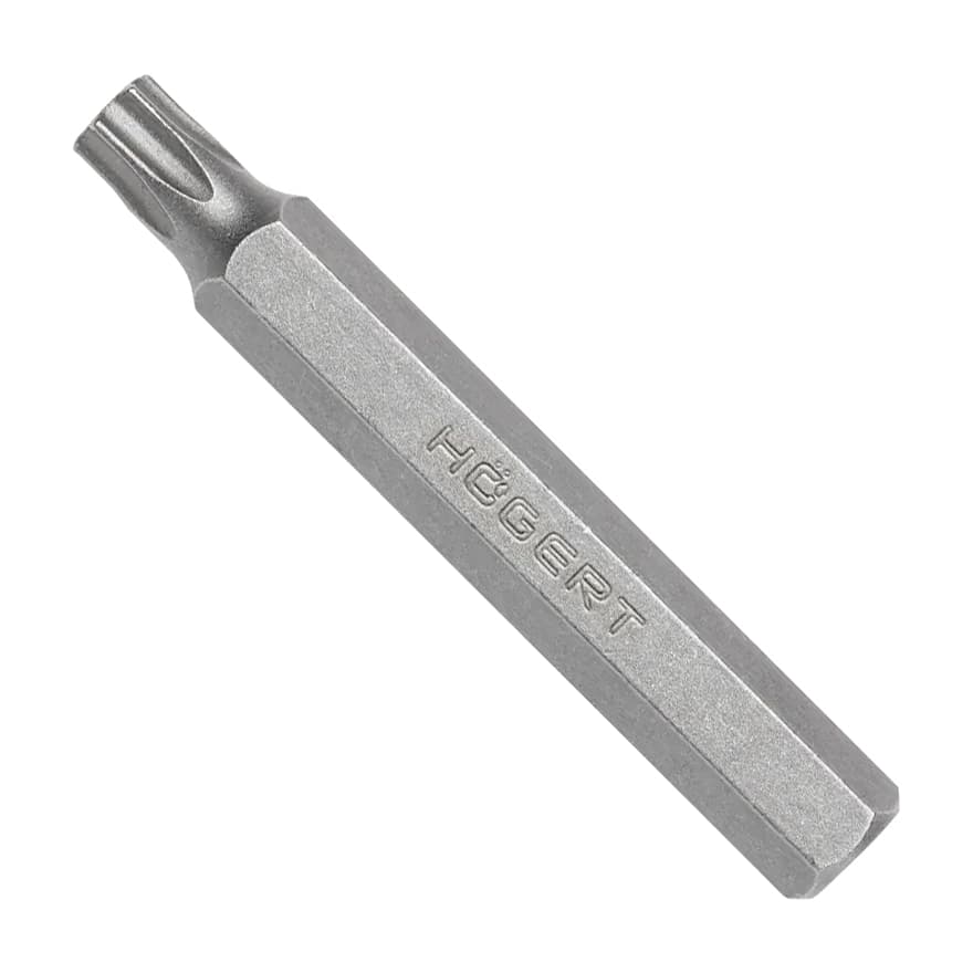 Hogert T20 x 75 mm Length Torx Screwdriver Bit, HT1S846