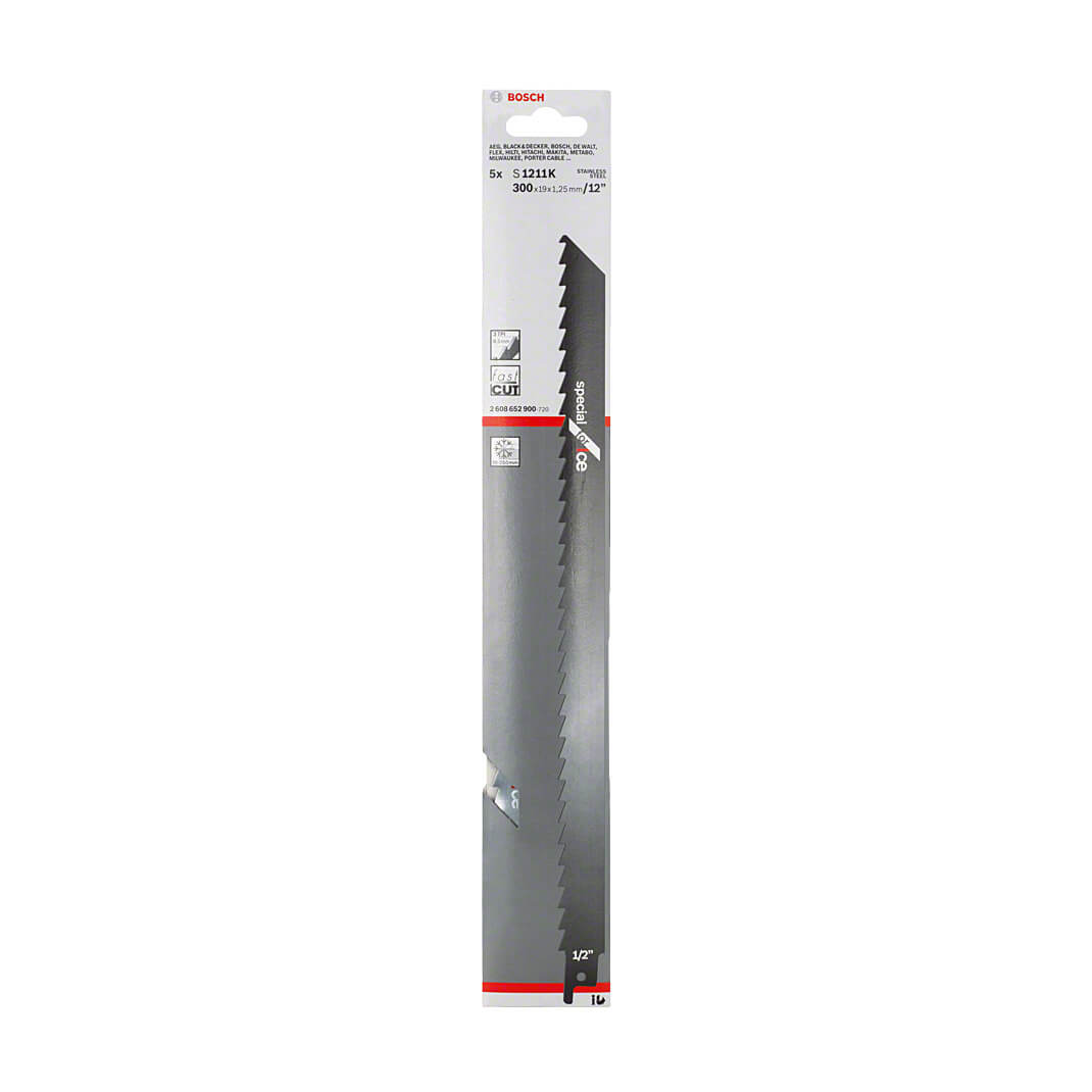 Bosch 300 mm Reciprocating Saw Blades Special For Ice (S 1211 K), 2 608 652 900 — view 2