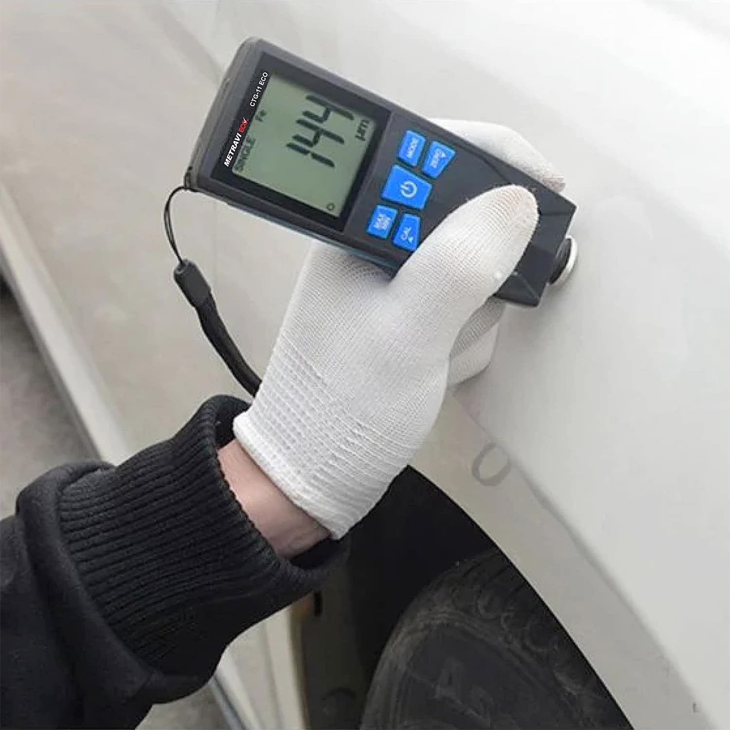 Metravi 0 ~ 1500 μm Coating Thickness Gauge, CTG-11 ECO — view 2
