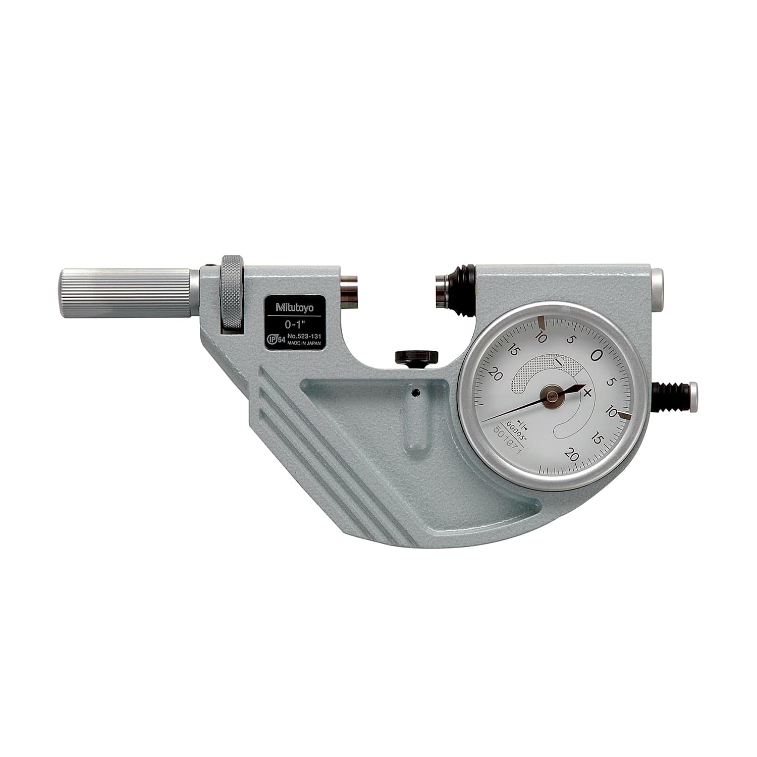 Mitutoyo 0 - 1 inch Dial Snap Meter (IP54), 523-131 — view 1