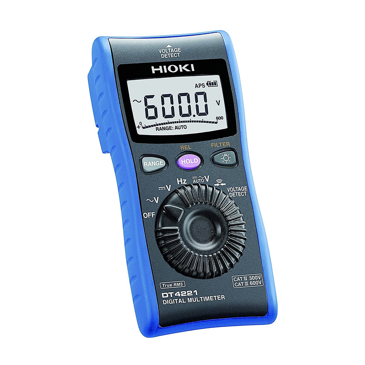 Hioki 80 V - 600 V AC Premier Pocket Digital MultiMeter, DT4221 — view 2
