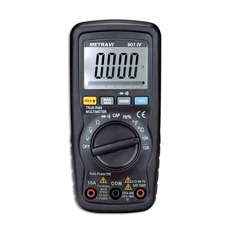 Metravi 3-5/6 Digits / 1000V Digital TRMS Multimeter, 901-IV — view 1