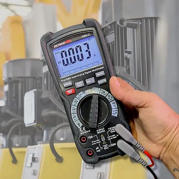 Metravi 6000 Counts / 1000 V AC / DC Digital TRMS Multimeter with VFD, PRO 27 — view 3