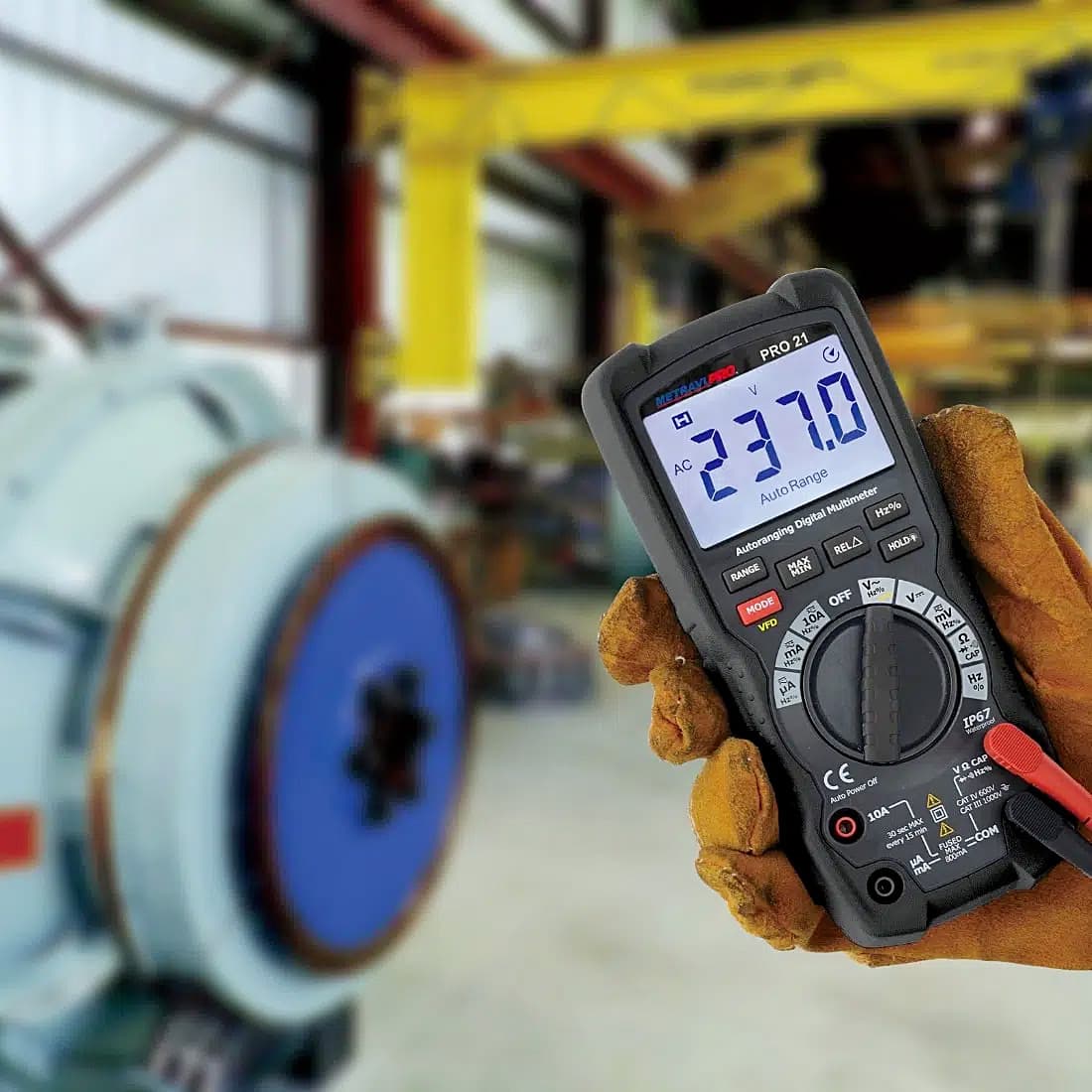 Metravi 6000 Counts / 1000 V AC / DC Digital TRMS Multimeter with VFD, PRO 21 — view 3