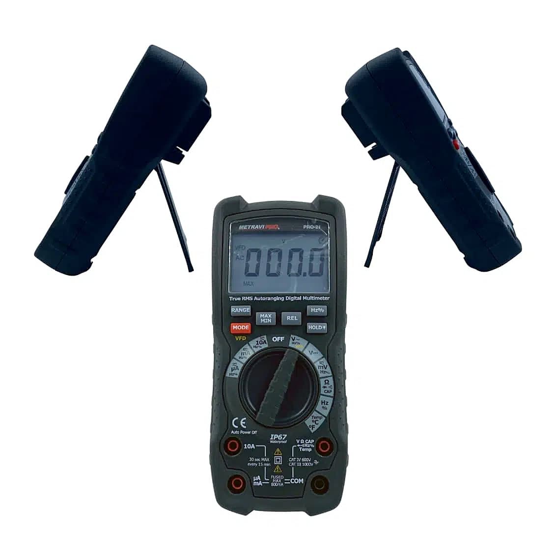 Metravi 6000 Counts / 1000 V AC / DC Digital TRMS Multimeter with VFD, PRO 21 — view 7