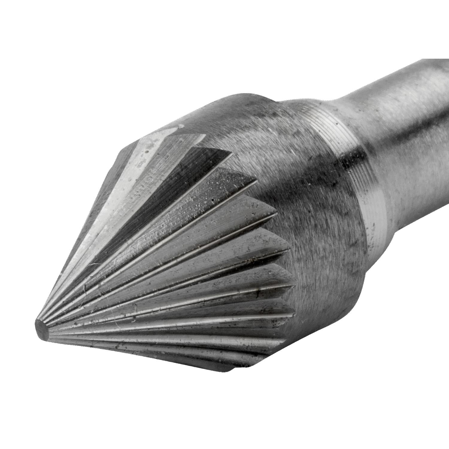 Bahco 16 x 75 mm Cone Tungsten Carbide Rotary Burr, KS 3 — view 2
