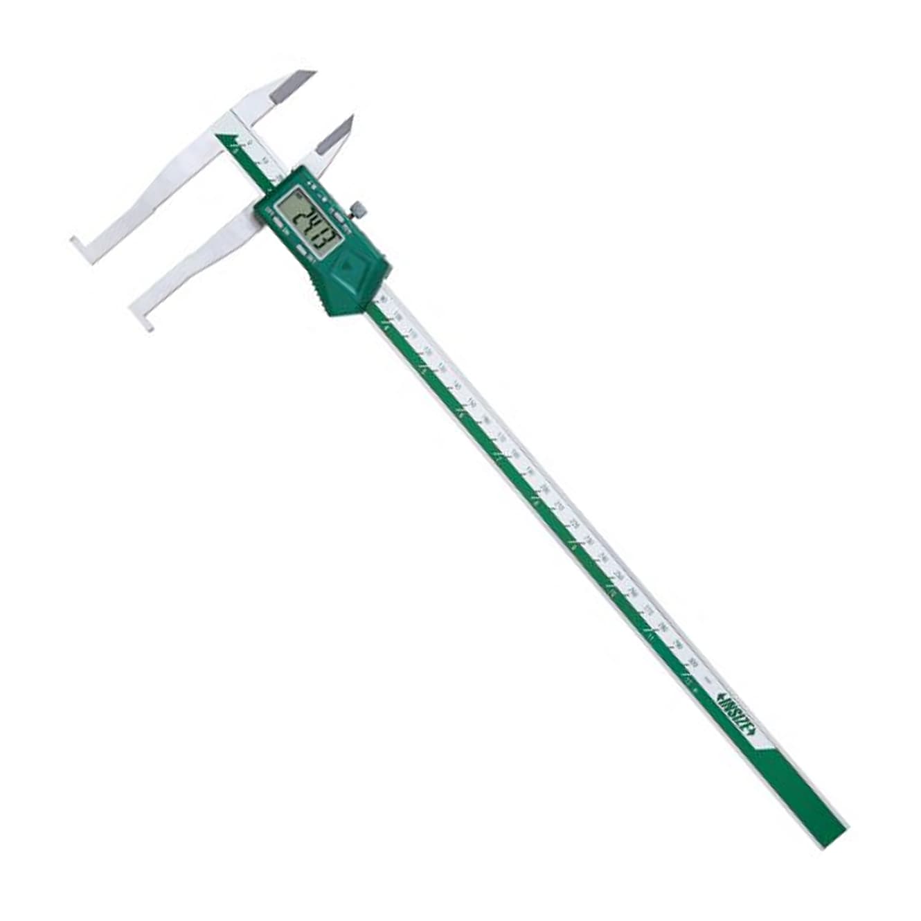 Insize 300 mm / 12 inch Digital Deep Hole Inside Groove Caliper with Data Interface, 1129-300 — view 1
