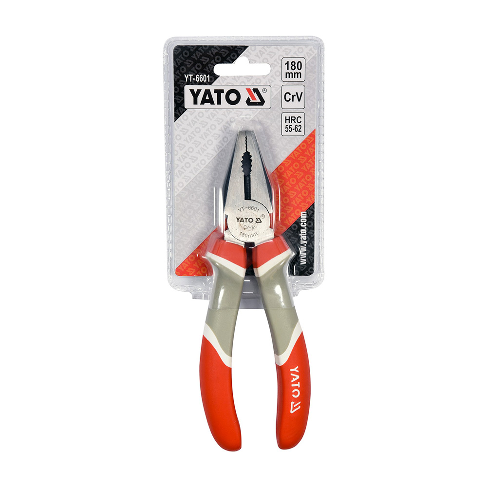 Yato 7 inch / 180 mm Combination Pliers, YT-6601 — view 2