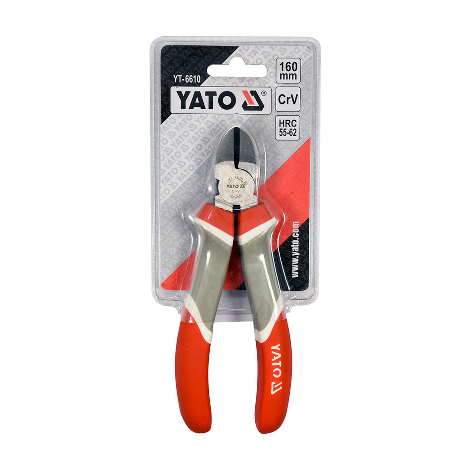 Yato 6 inch / 160 mm Side Cutting Pliers, YT-6610 — view 2