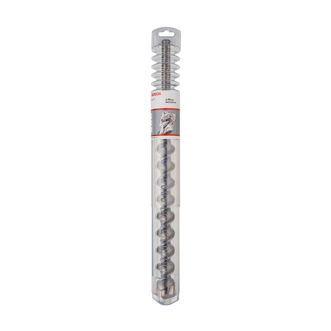 Bosch 40 x 400 x 520 mm SDS Max-7 Hammer Drill Bits, 2 608 586 802