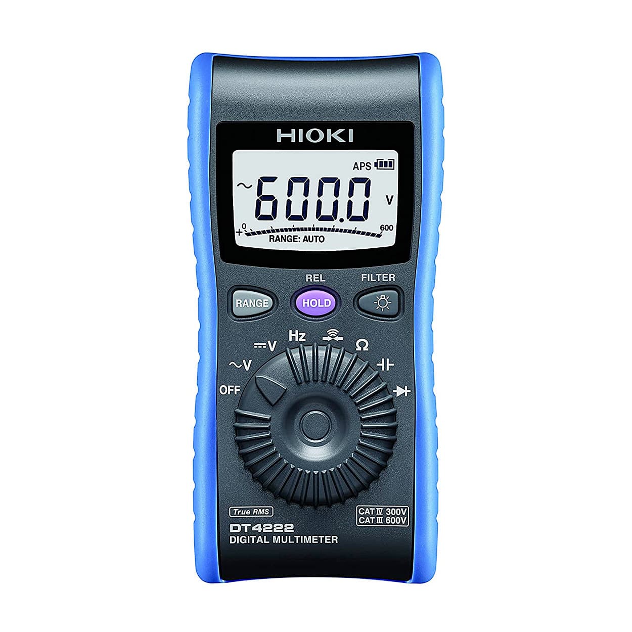 Hioki 6000 Count Premier Pocket Digital MultiMeter, DT4222 — view 1