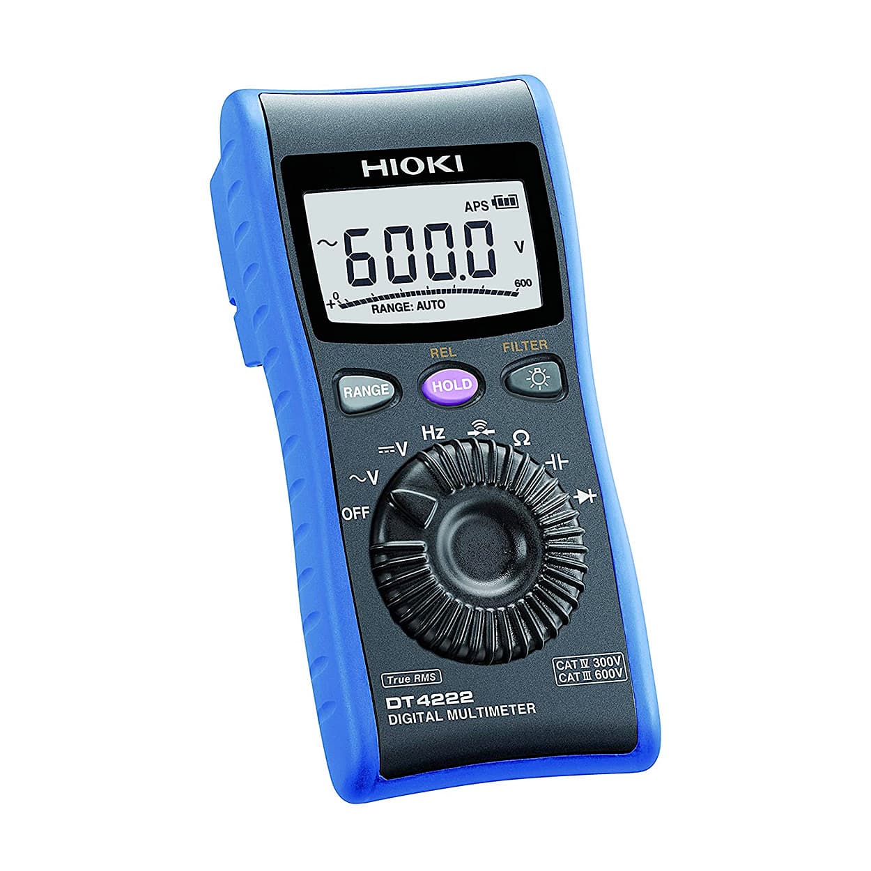 Hioki 6000 Count Premier Pocket Digital MultiMeter, DT4222 — view 2