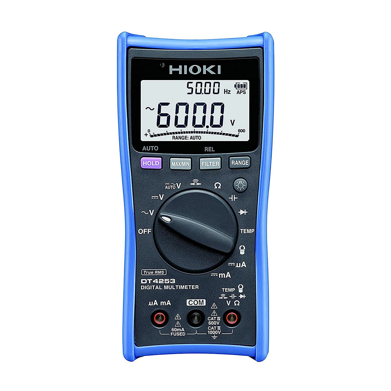 Hioki 6000 Count Premier Pocket Digital MultiMeter, DT4253 — view 1