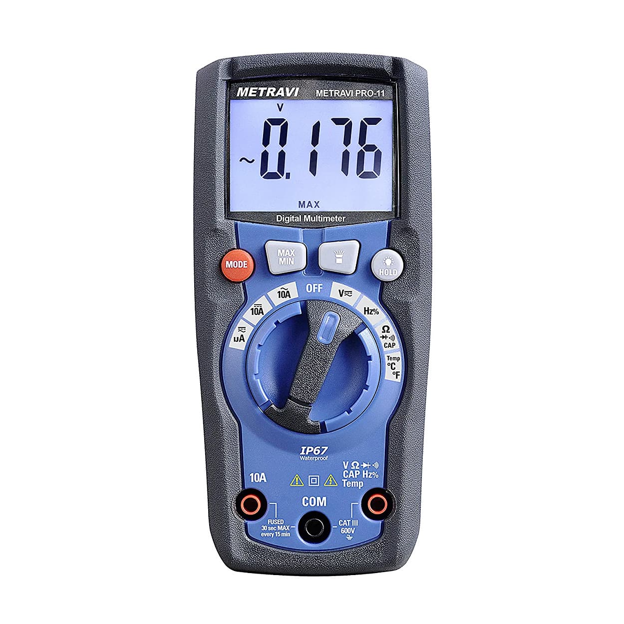 Metravi 4000 Counts / 600V Next-Gen Compact Digital Multimeter, Pro-11 — view 1