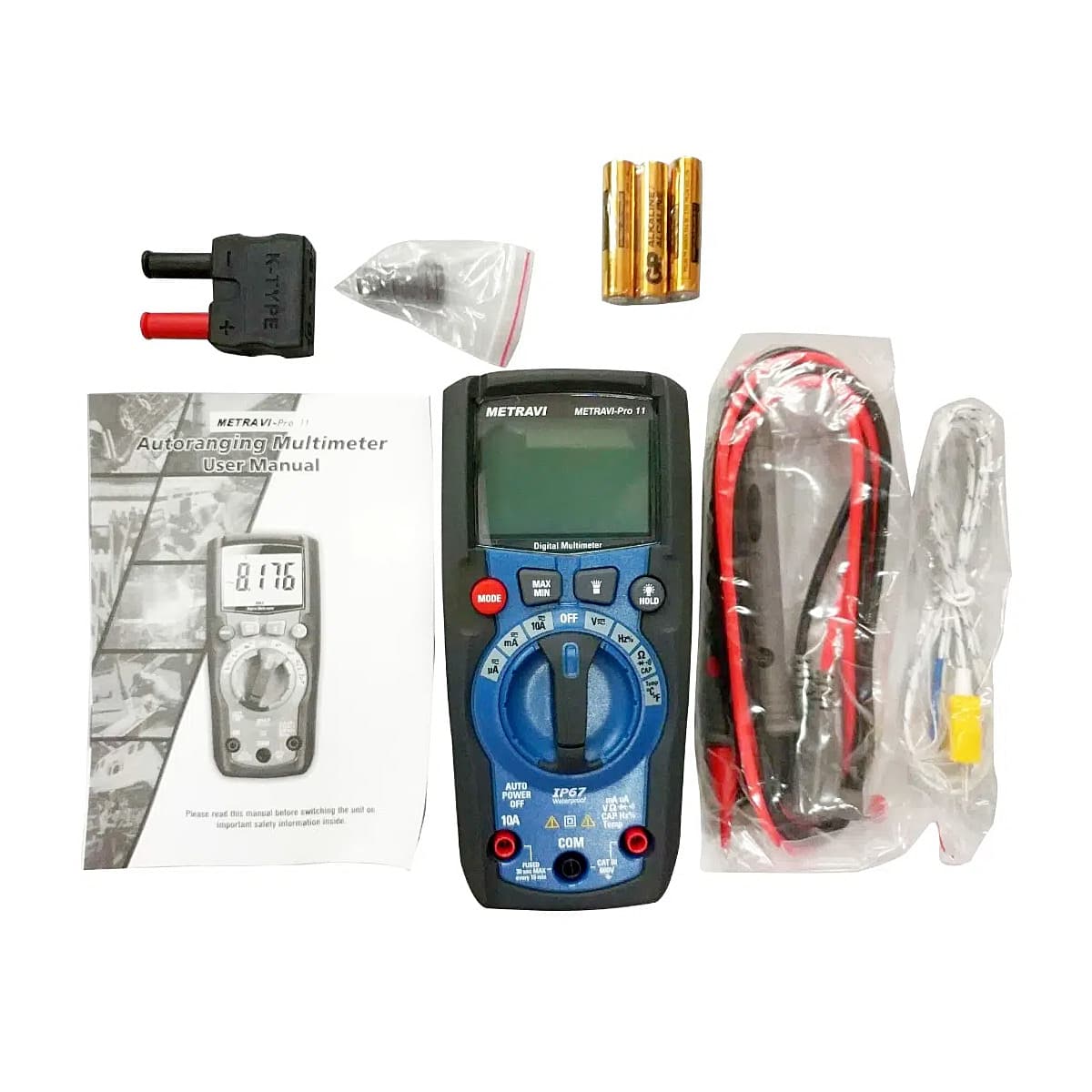 Metravi 4000 Counts / 600V Next-Gen Compact Digital Multimeter, Pro-11 — view 2