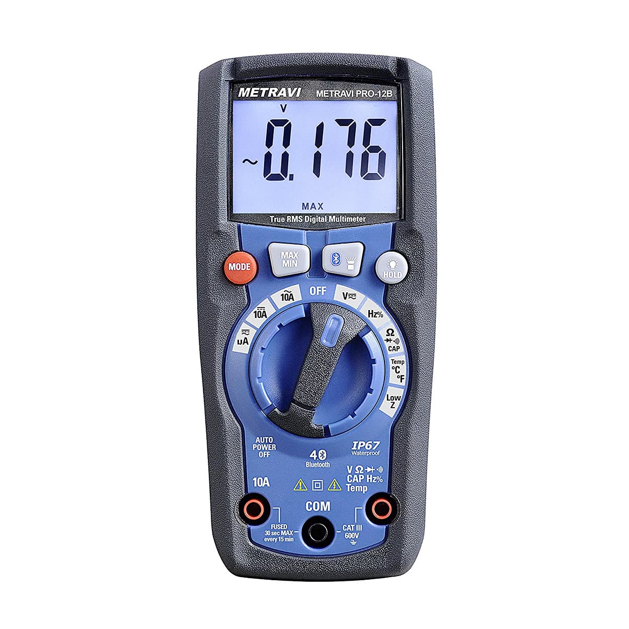 Metravi 4000 Counts / 600V Next-Gen Compact Digital TRMS Multimeter, Pro-12B — view 1