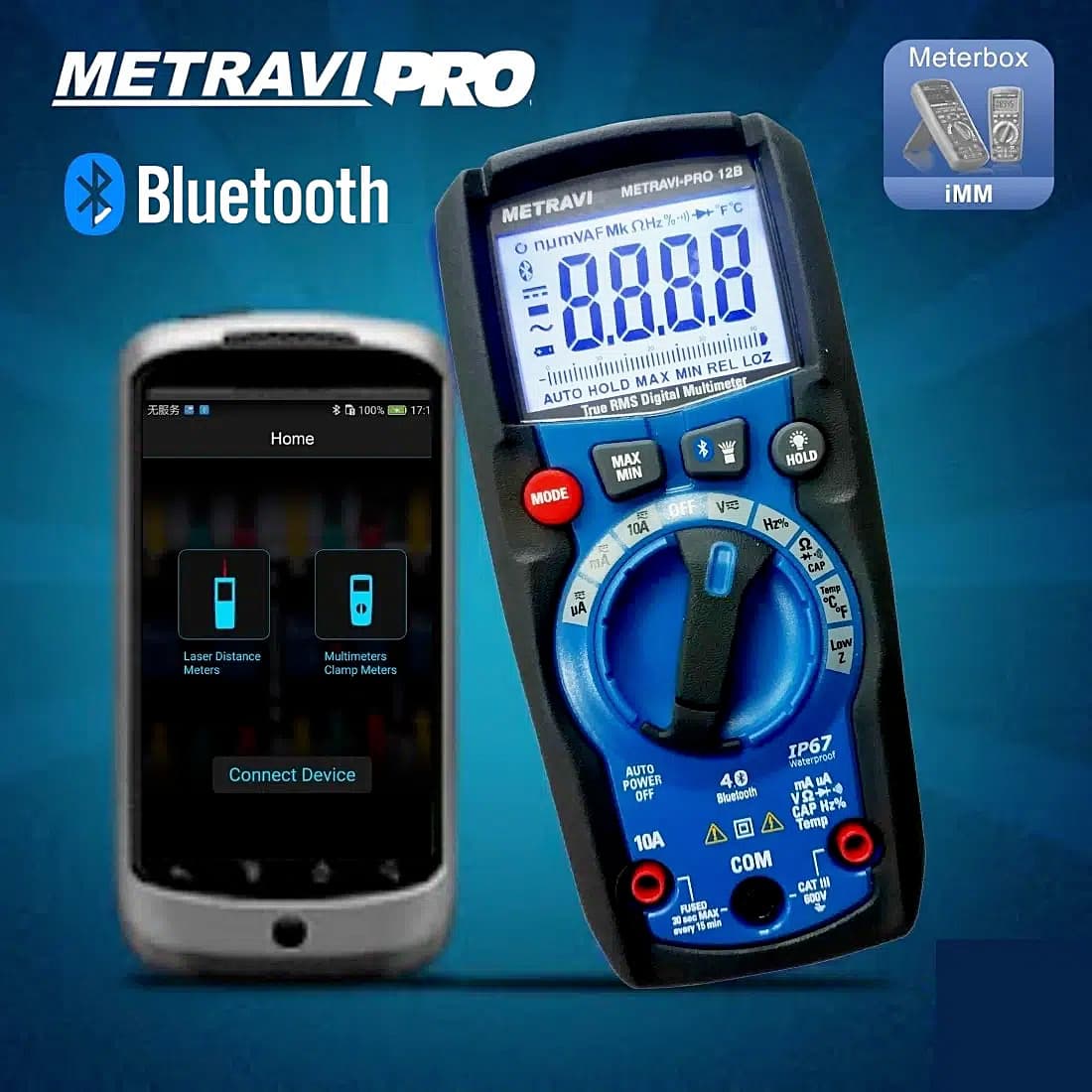 Metravi 4000 Counts / 600V Next-Gen Compact Digital TRMS Multimeter, Pro-12B — view 4