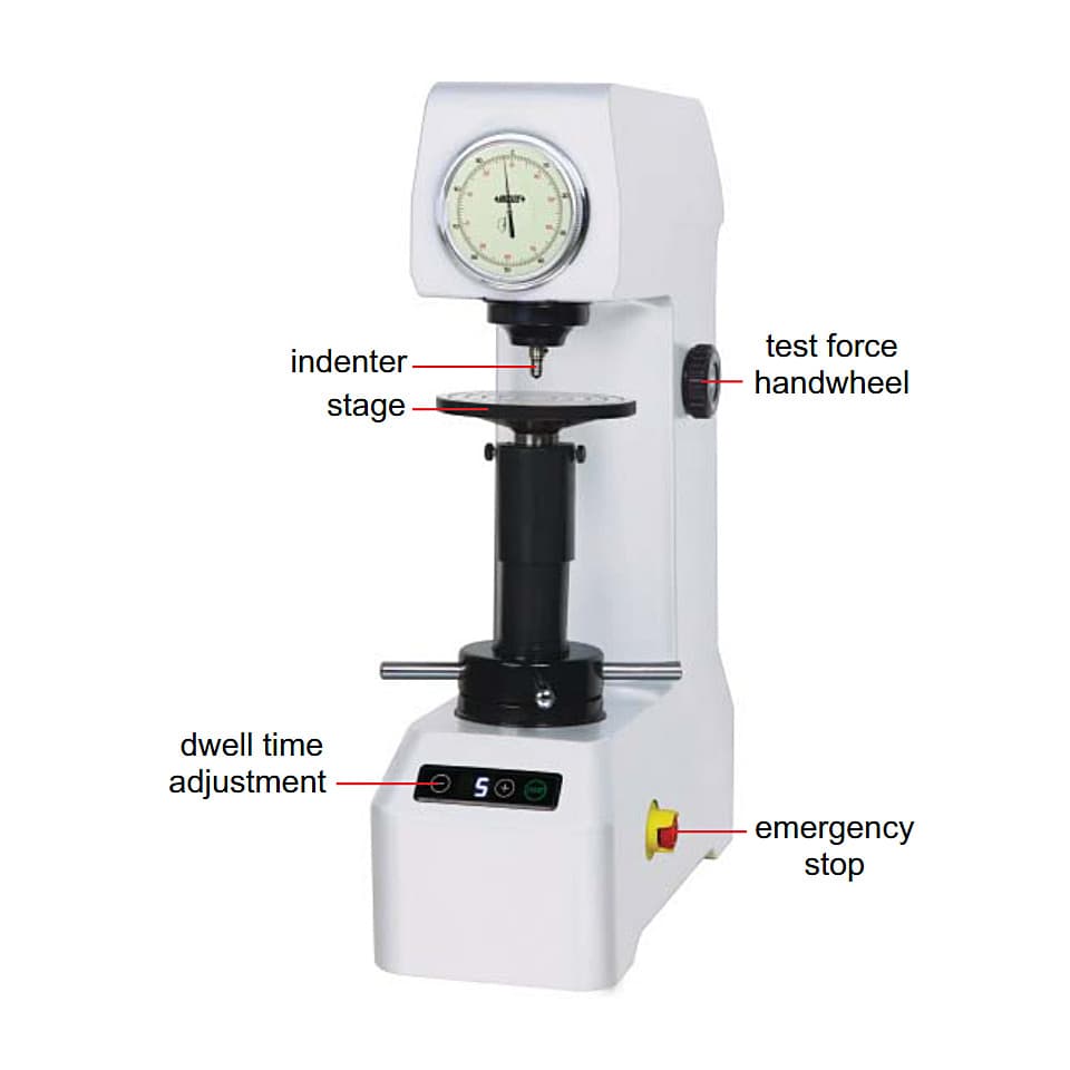 Insize Automatic Rockwell Hardness Tester (Basic Type), HDT-RA151 — view 1