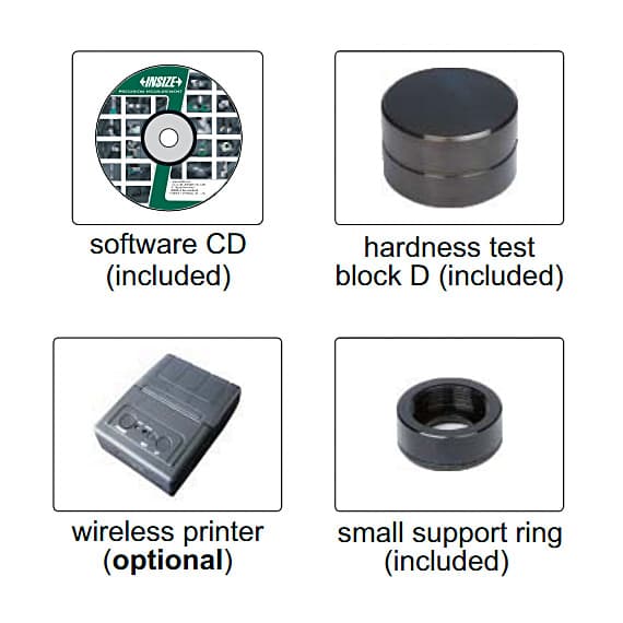 Insize 320 x 320 Portable Leeb Hardness Tester (High Accuracy), HDT-L410 — view 3