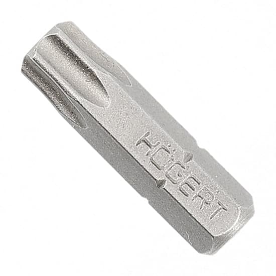 Hogert T30 x 25 mm Length Torx Screwdriver Bit (Pack of 5 Pcs), HT1S341