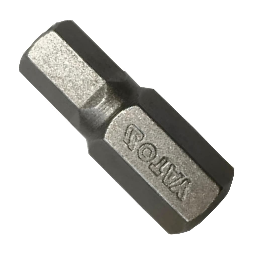 Yato 30 mm (Length) x 10 mm Hex Screwdrivers Bits (Pack of 25 Pcs), TI-0413