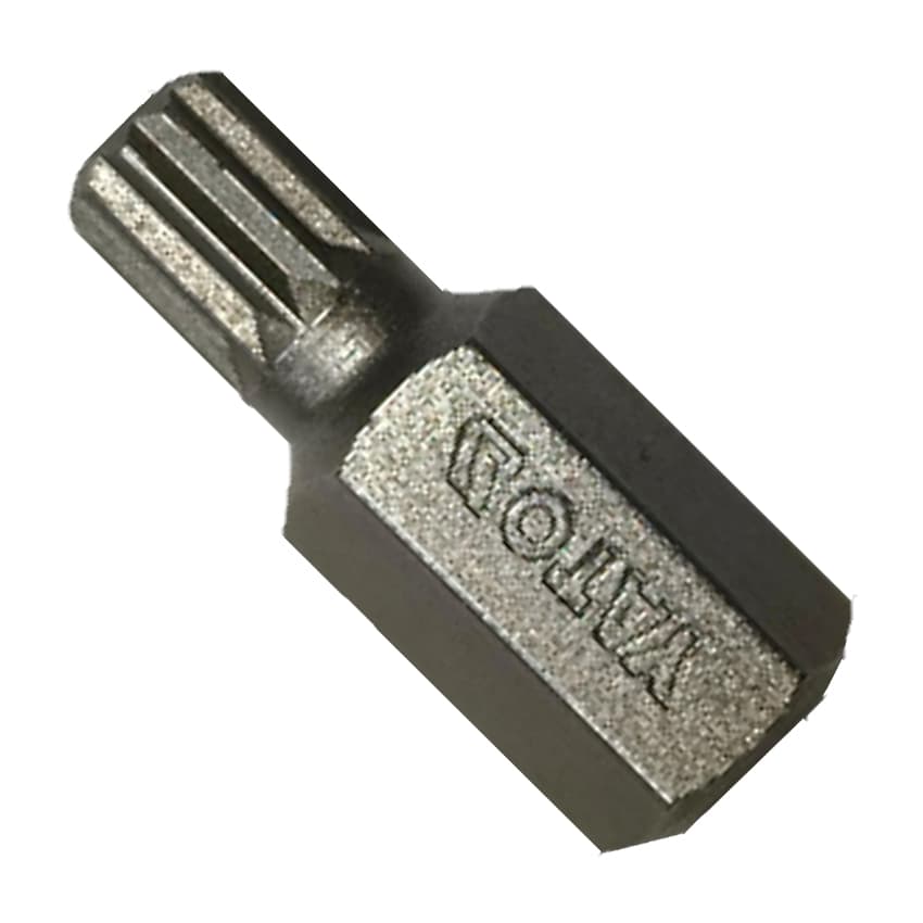 Yato M6 x 30 mm Length Spline Screwdrivers Bits (Pack of 25 Pcs), TI-0415