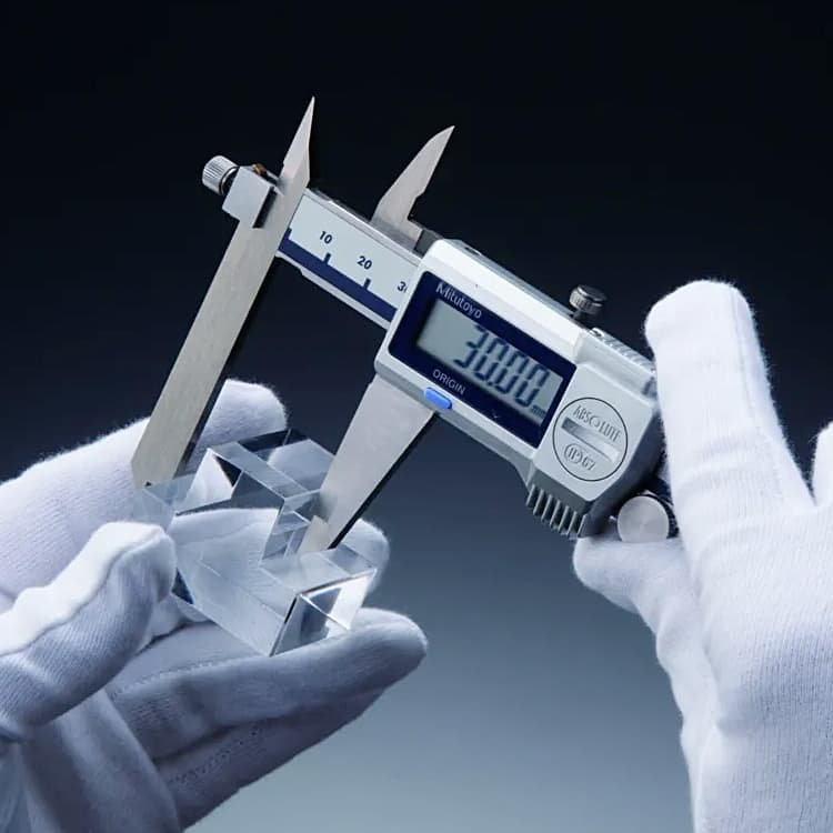 Mitutoyo 0 - 200 mm Digital ABS Offset Caliper with Thumb Roller, 573-602-20 — view 4