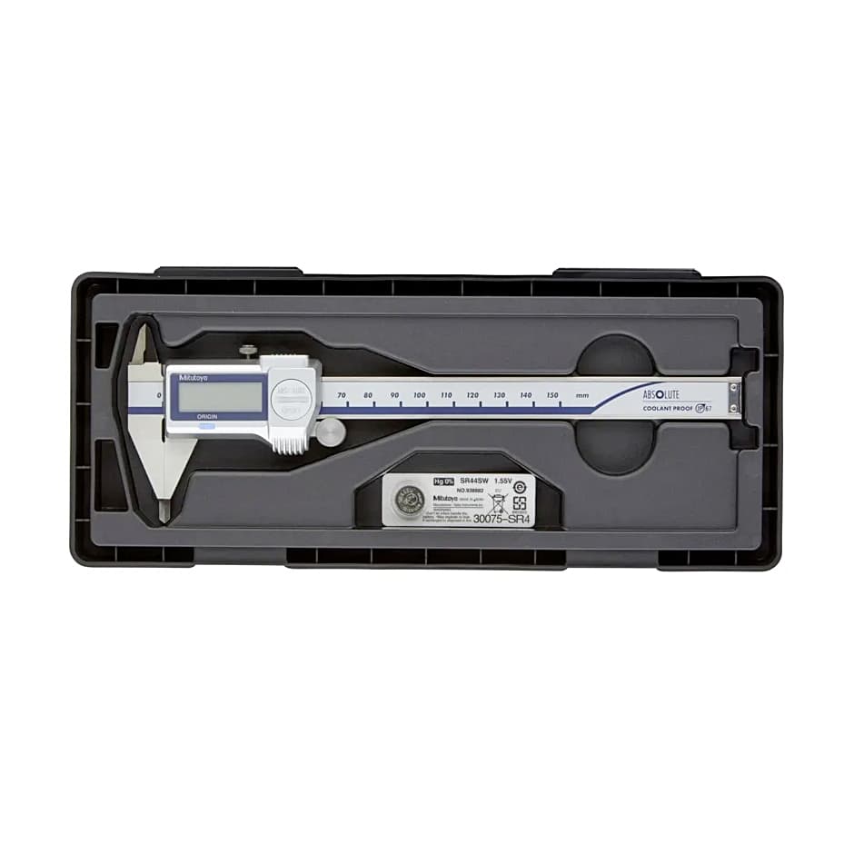 Mitutoyo 0 - 150 mm Digital ABS Point Caliper with Thumb Roller, 573-625-20 — view 2