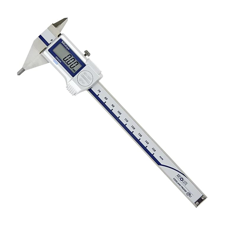 Mitutoyo 0 - 150 mm Digital ABS Point Caliper without Thumb Roller, 573-626-20 — view 1
