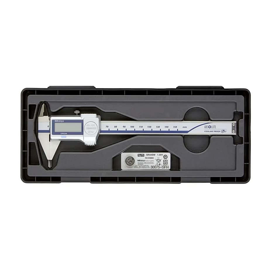 Mitutoyo 0 - 150 mm Digital ABS Point Caliper without Thumb Roller, 573-626-20 — view 2