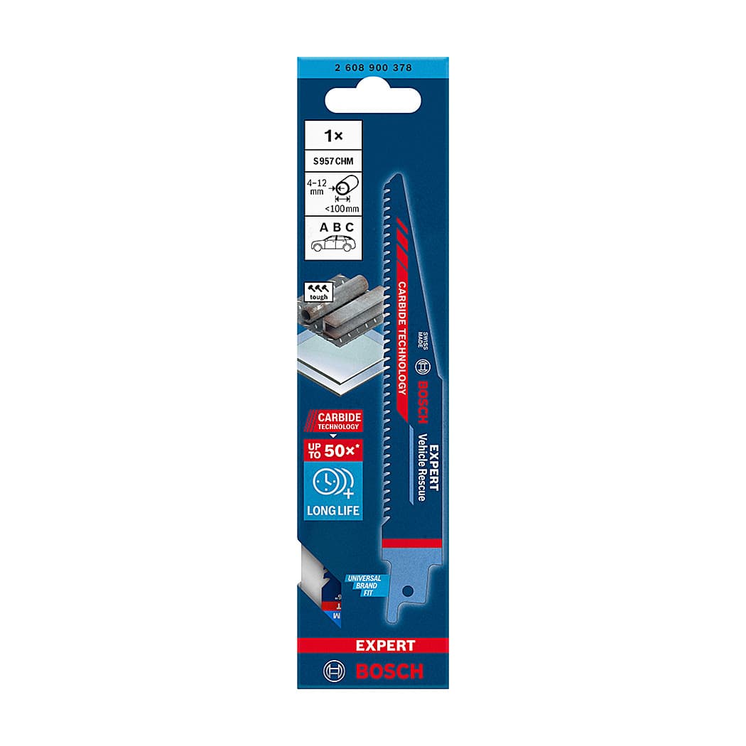 Bosch 150 mm / 6 Inch Expert - Vehicle Rescue Reciprocating Saw Blade (S 957 CHM), 2 608 900 378 — view 2