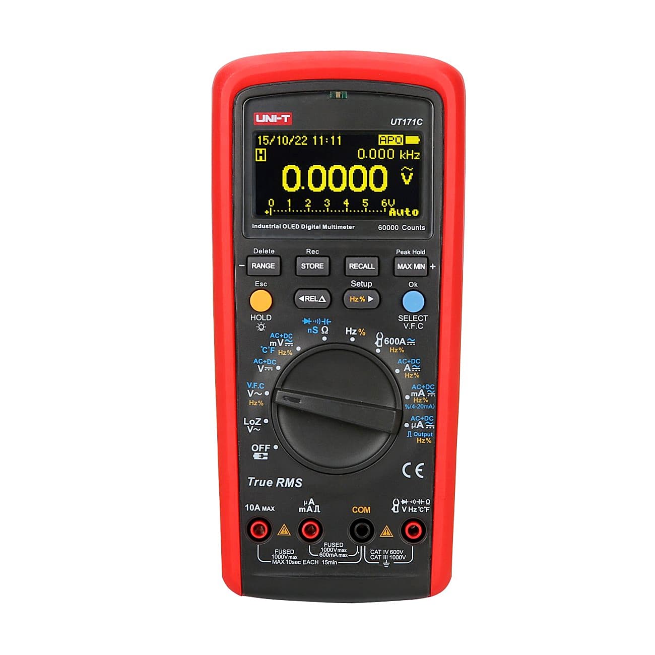UNI-T 60000 Count Industrial True RMS Digital Multimeter, UT171C — view 1
