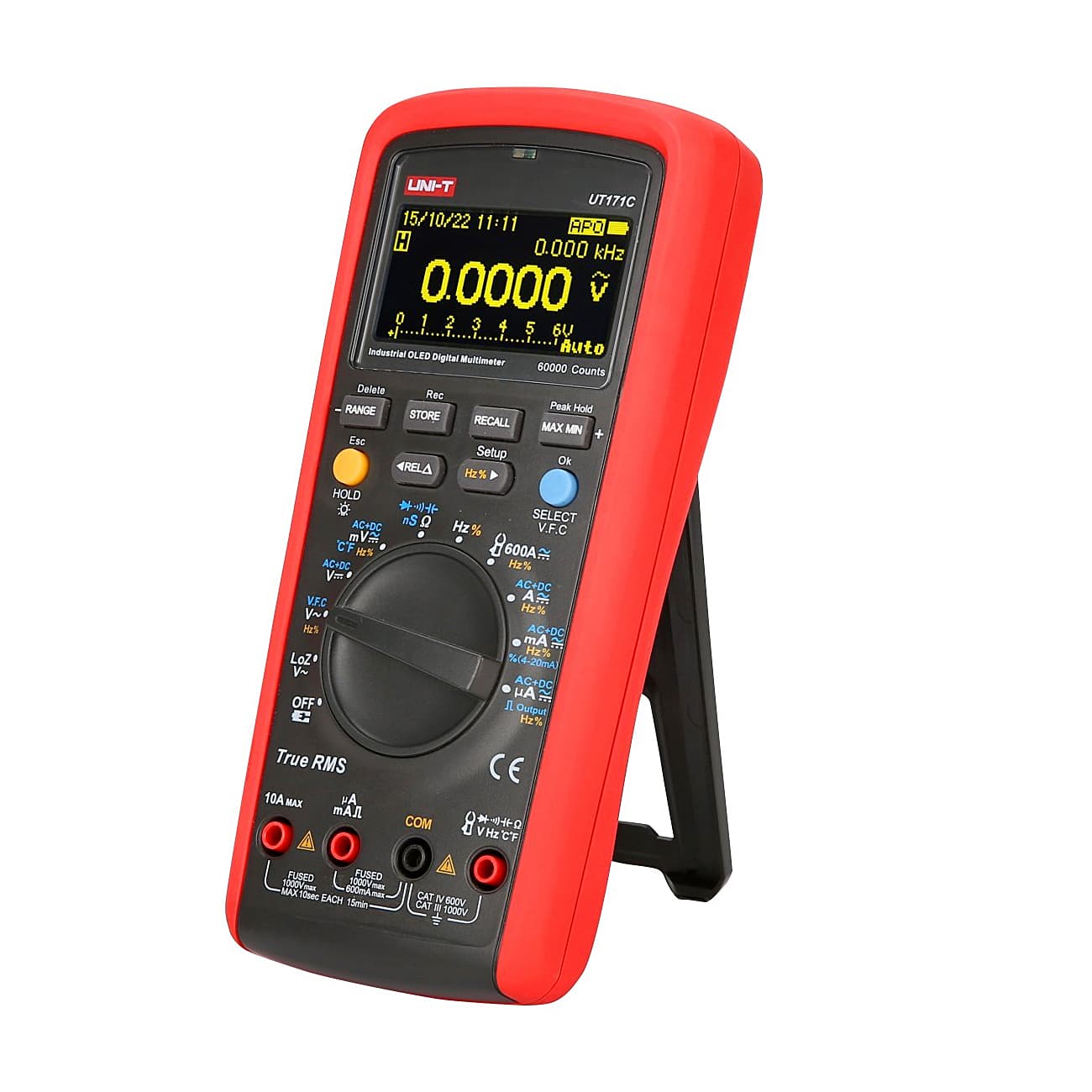 UNI-T 60000 Count Industrial True RMS Digital Multimeter, UT171C — view 2