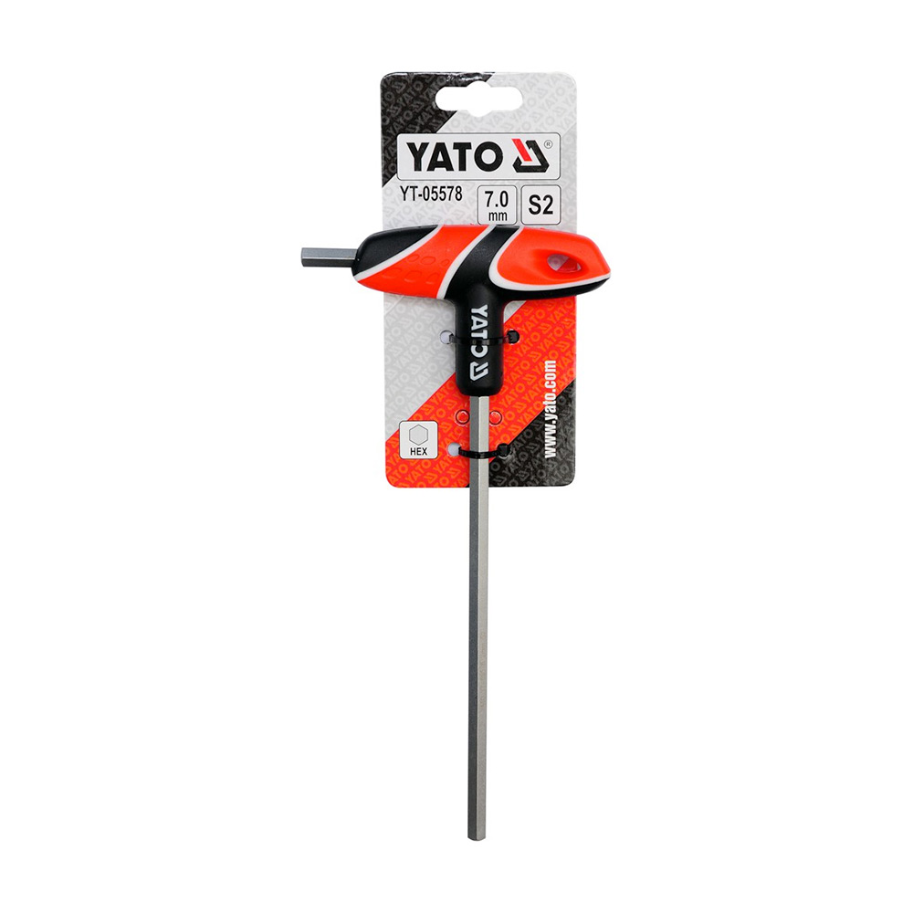 Yato 7.0 mm T-Handle Hex Allen Keys, YT-05578 — view 2