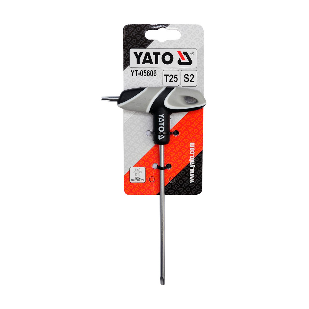 Yato T-25 T-Handle Torx Allen Keys, YT-05606