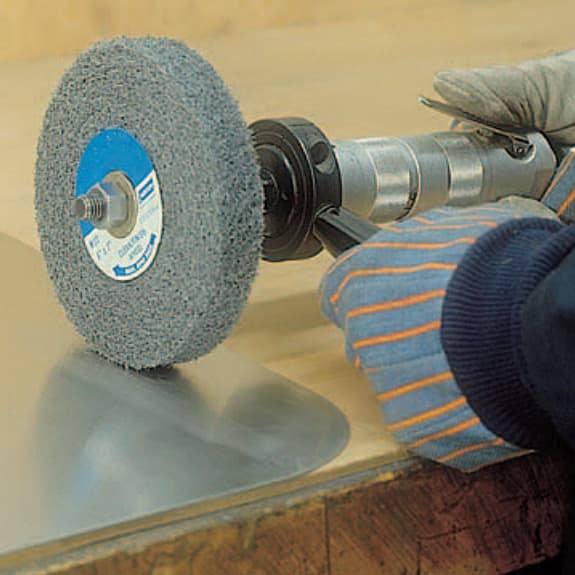 Norton Bear-Tex 200 x 50 mm / U1SVF Unified Polishing Wheel 'U' Series (Pack Of 10 Pcs), UX01 — view 3