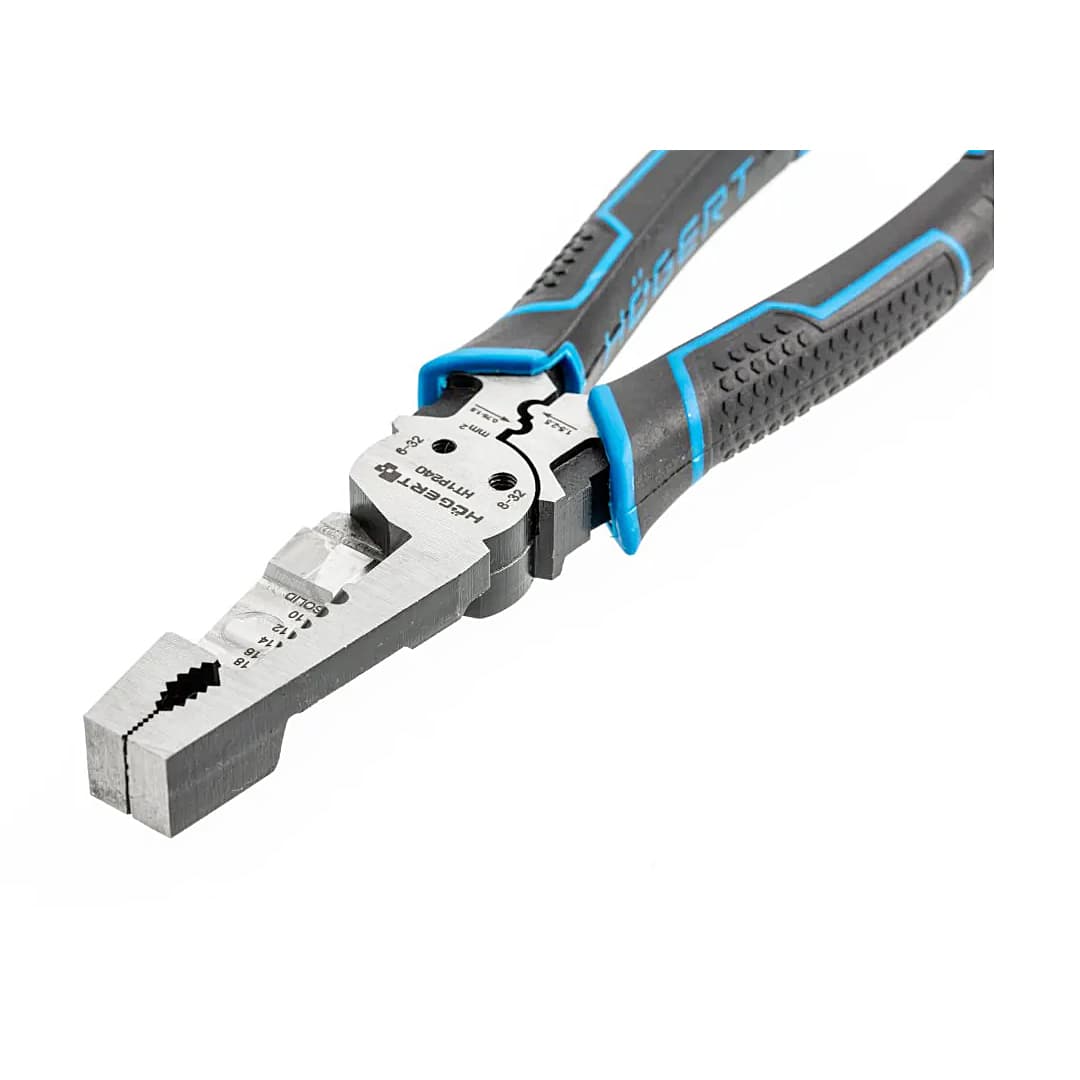Hogert 8 inch / 200 mm Hybrid Universal Plier, HT1P240 — view 2
