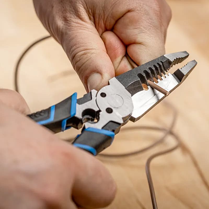 Hogert 8 inch / 200 mm Hybrid Universal Plier, HT1P241 — view 5
