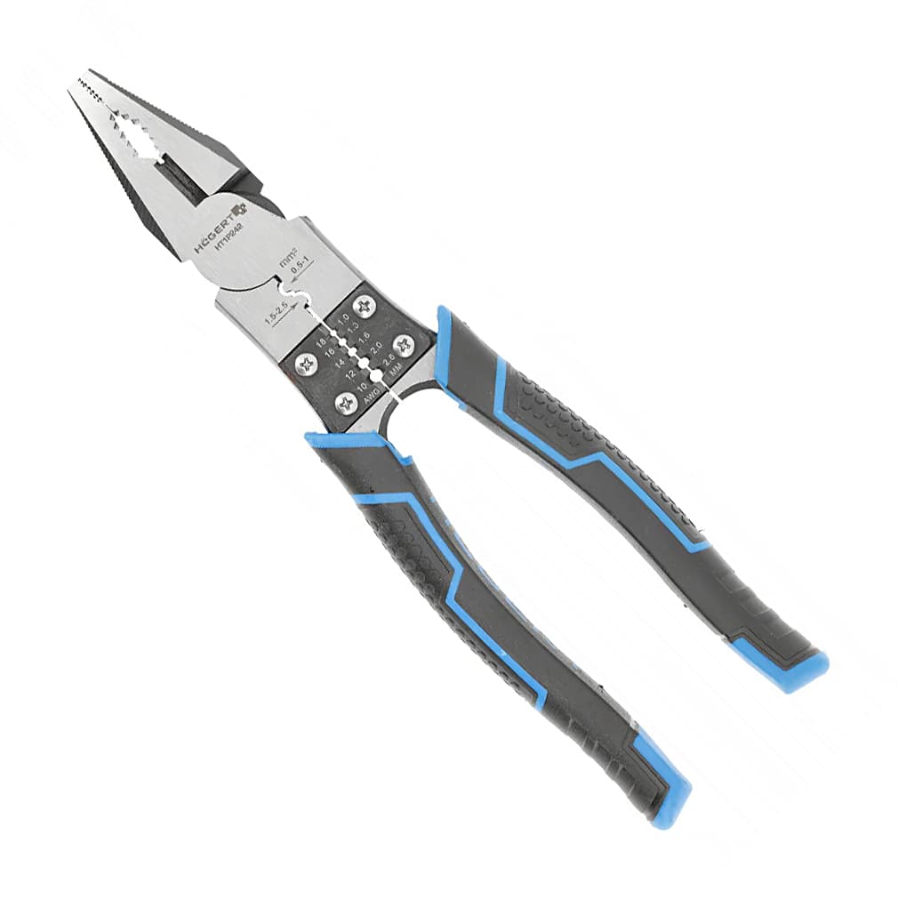 Hogert 8 inch / 215 mm Multifunctional Combination Plier, HT1P242 — view 1