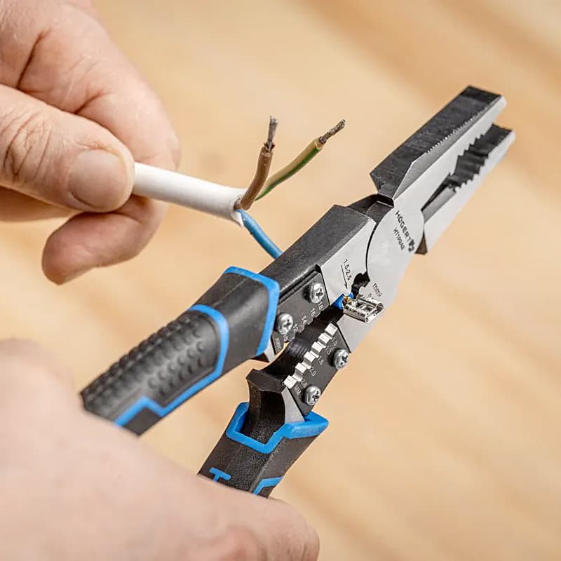 Hogert 8 inch / 215 mm Multifunctional Combination Plier, HT1P242 — view 4