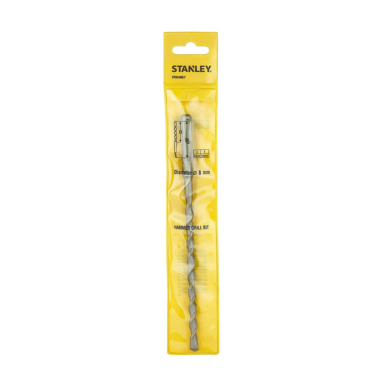 Stanley 8.00 x 210 mm SDS Plus Hammer Drill Bit, STA54057-IN — view 3