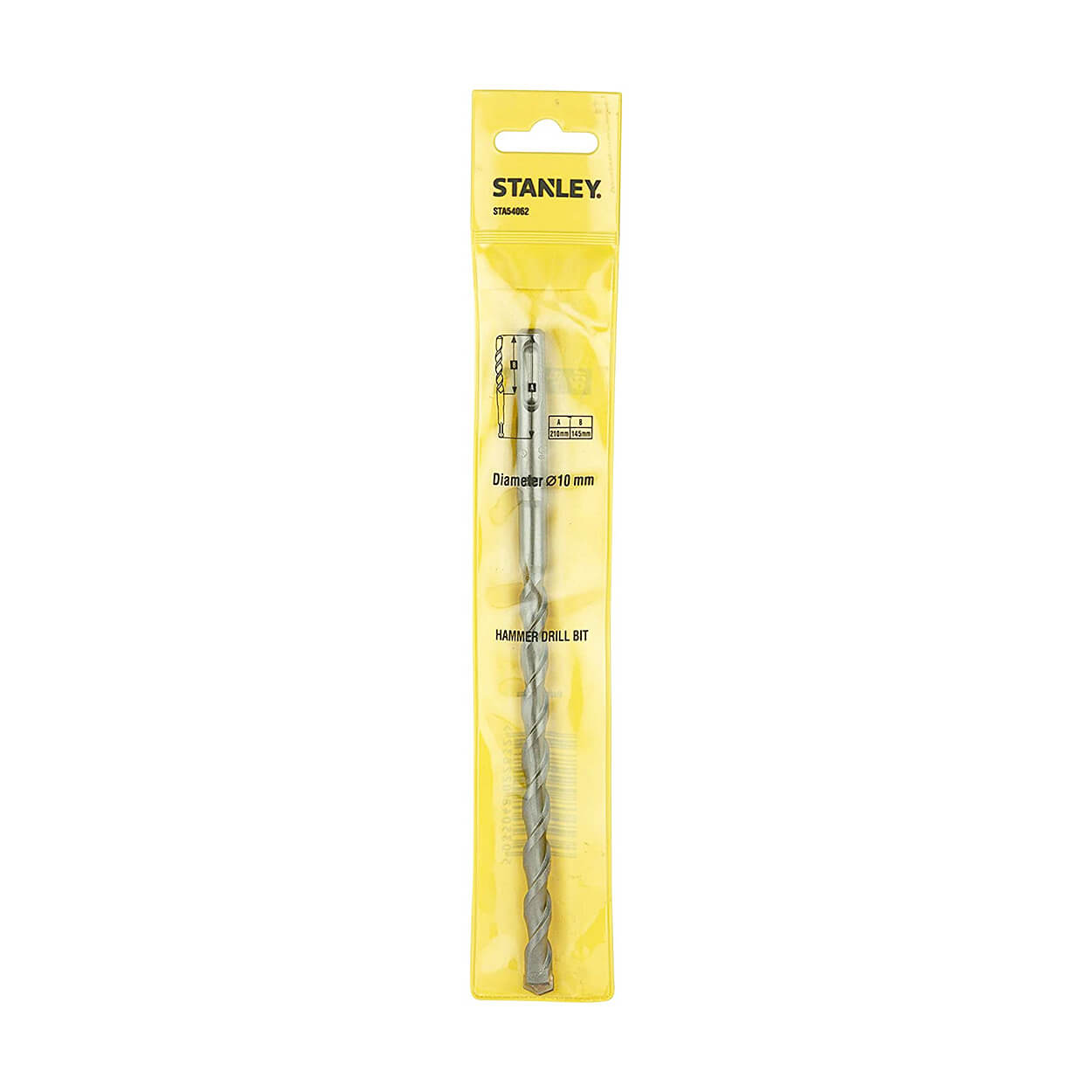 Stanley 10 x 210 mm SDS Plus Hammer Drill Bit, STA54062-IN — view 3