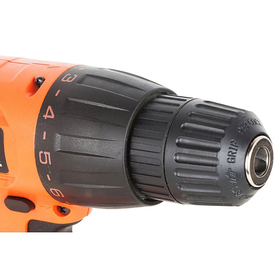 Black+Decker 12V / 10mm Ni-Cd Cordless Drill/Driver With Keyless Chuck & (Pack of 50 Pcs) Accessories Kitbox, CD121K50-IN — view 3
