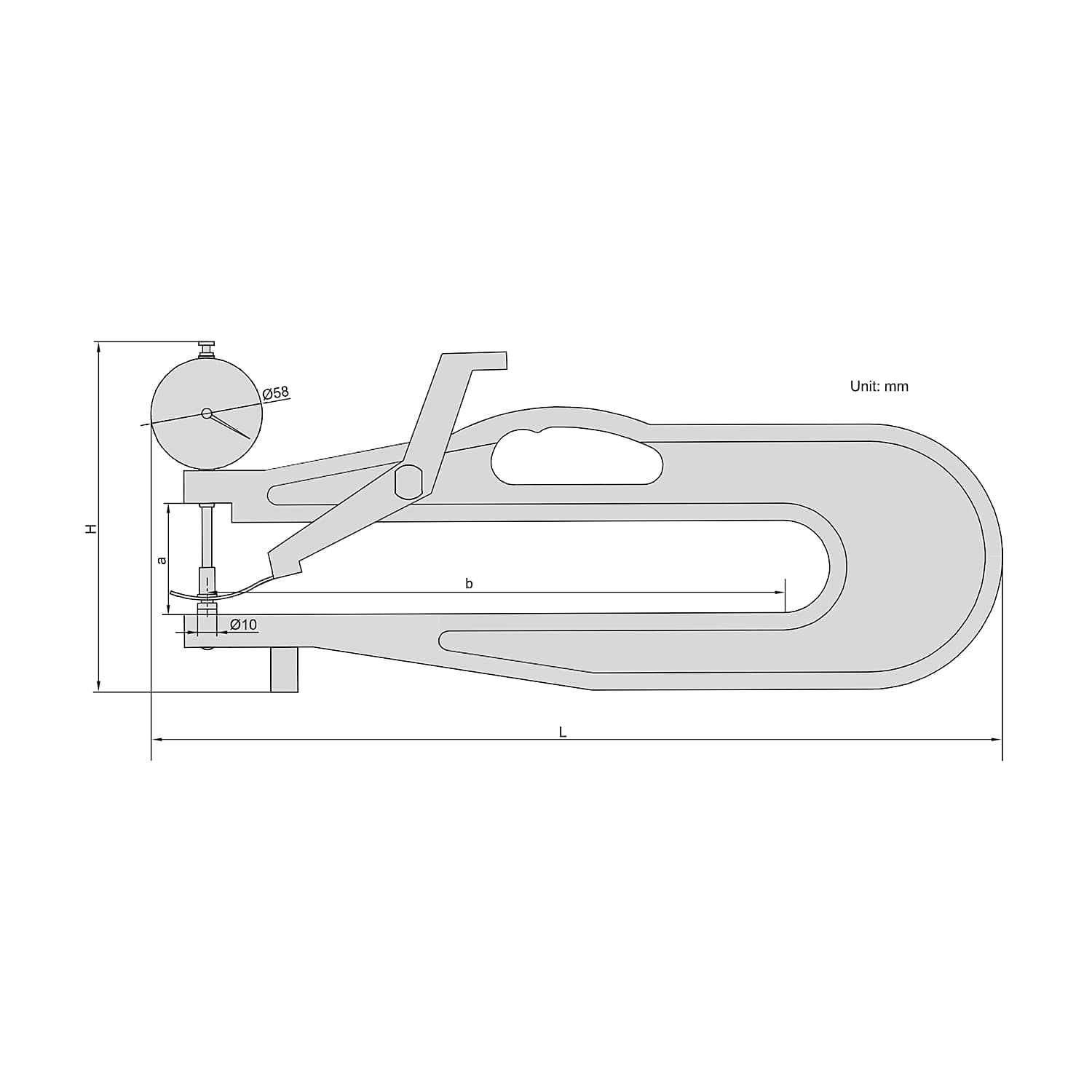 Insize 0 - 30 mm Thickness Gauge, 2770-30 — view 2