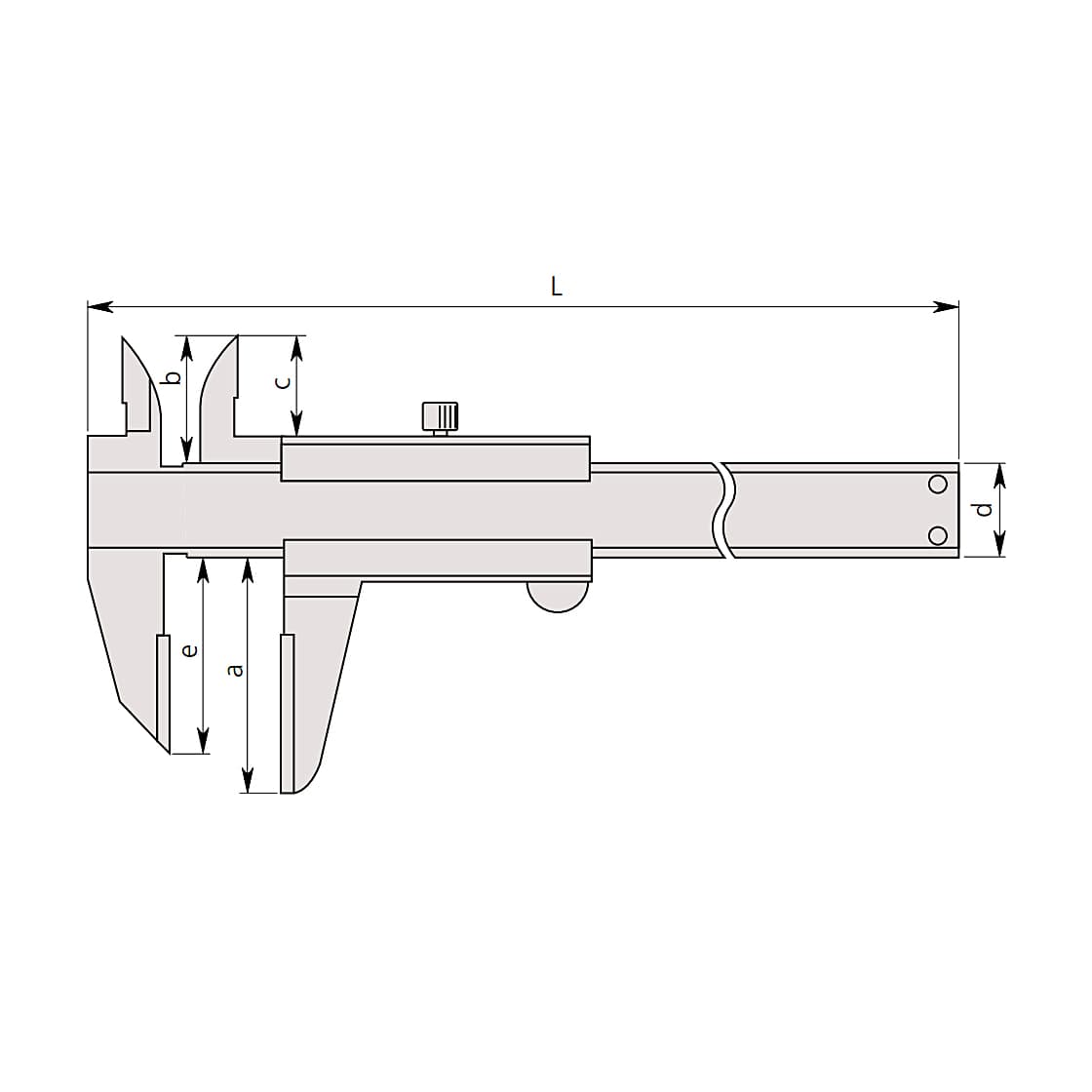 Mitutoyo 0 - 200 mm Digital ABS Scribing Caliper with Carbide-tipped Jaws, 573-677-20 — view 2