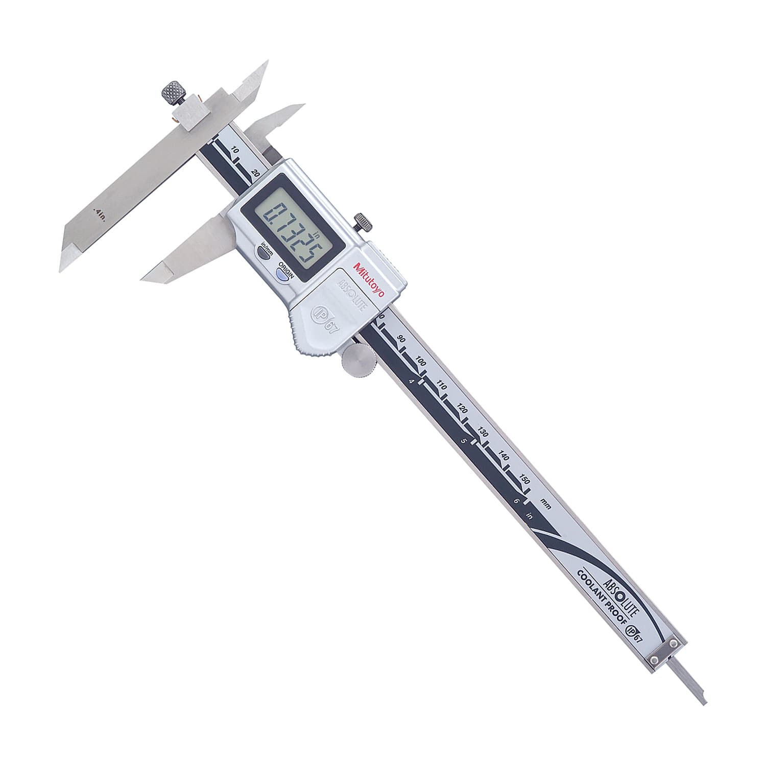 Mitutoyo 150 mm / 6 inch Digital ABS Offset Caliper, 573-701-20 — view 1