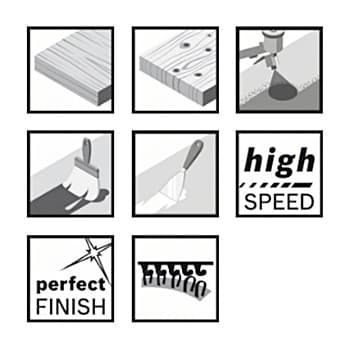 Bosch 70 mm x 125 mm / 60 Grit Sanding Sheet (Pack Of 10 Pcs), 2 608 608 Y20