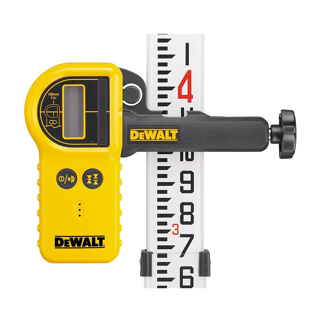 Dewalt Waterproof Digital Laser Detector With Clamp , DE0772-XJ — view 1