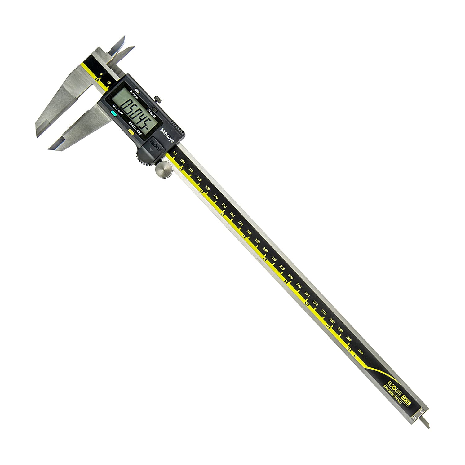 Mitutoyo 300 mm / 12 inch Digital ABS AOS Caliper with Carbide-tipped Jaws for OD Measurement, 500-167-30 — view 1