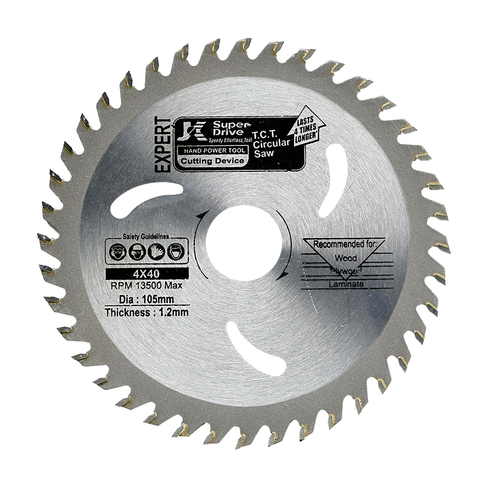JK 7 inch / 175 mm TCT Expert Circular Saw For Wood Cutting (40 Teeth), SD9060270
